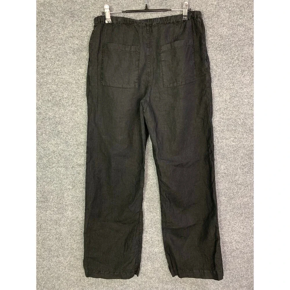 Nation LTD “Lucia” Black Linen Pants